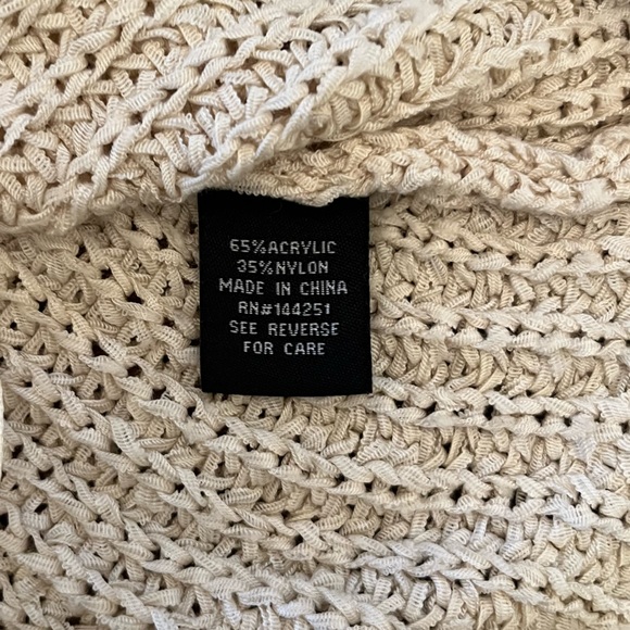 Moon & Madison Knit Sweater Tank in Oatmeal - Picture 4 of 5